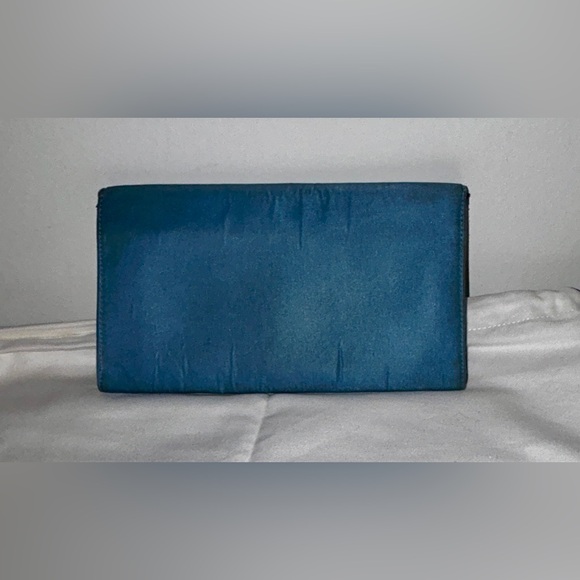 🔥SALE! PRADA Tessuto Vintage Nylon Leather
Long Wallet .  Vintage and Authentic - Picture 7 of 10